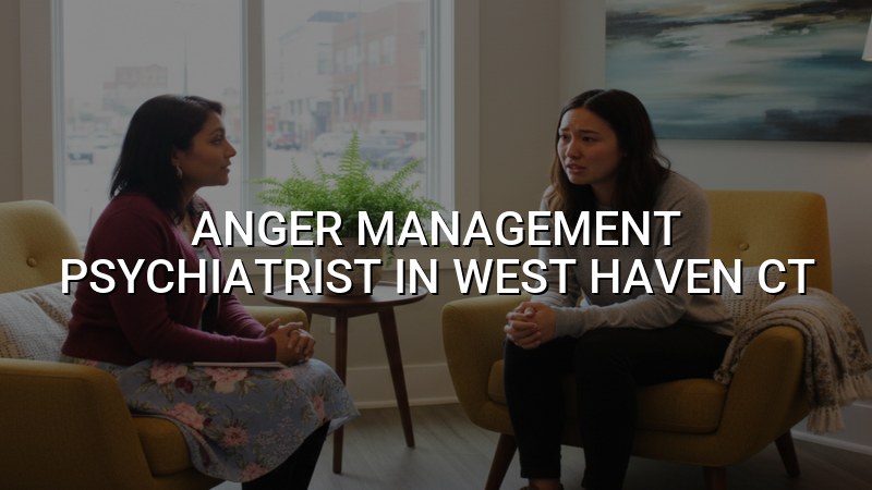 Adult anger management psychiatry visit in Connecticut