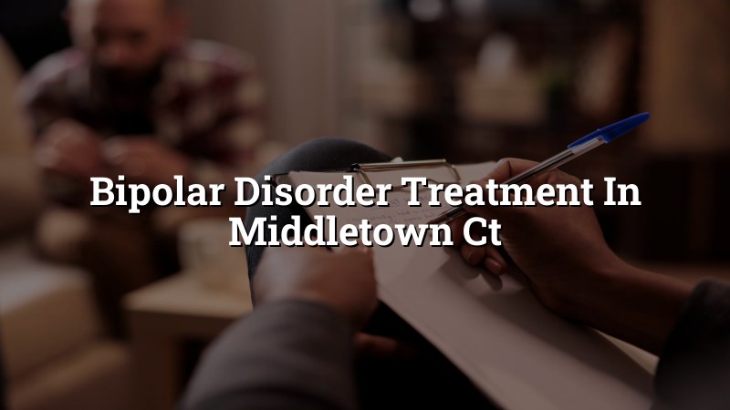 Adult bipolar disorder treatment in Middletown, CT