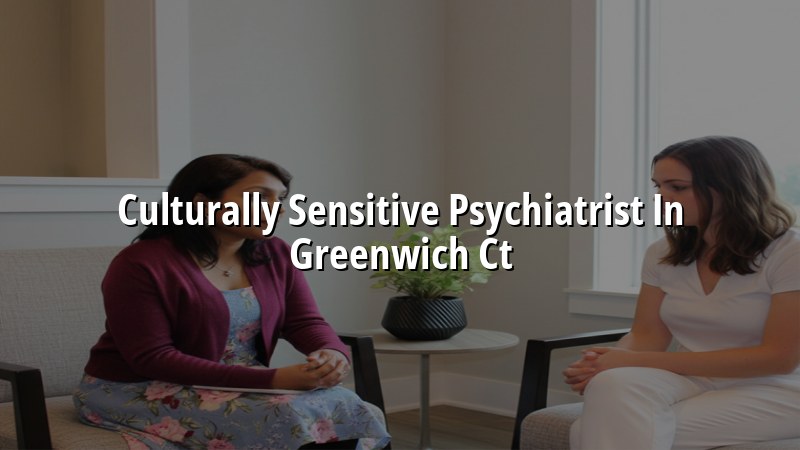 Adult psychiatric care with a culturally sensitive approach