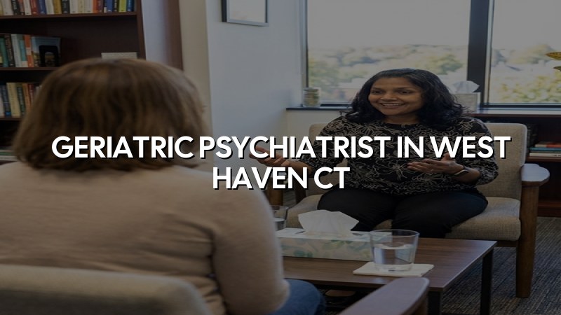 Older adult discussing psychiatric care options with a clinician