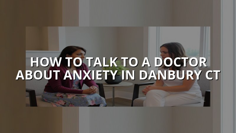 Adult talking with a psychiatric provider about anxiety treatment