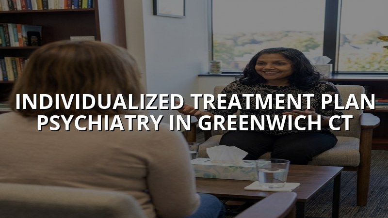 Adult psychiatry visit focused on an individualized treatment plan