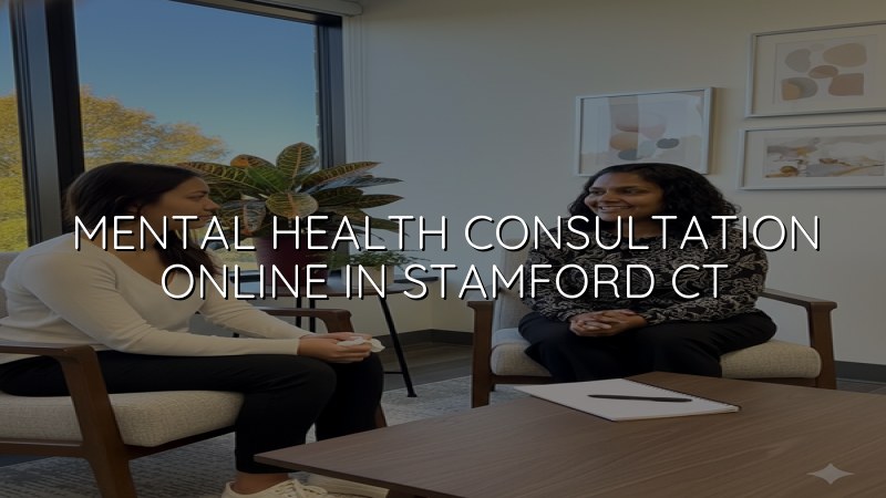 Adult telehealth mental health consultation in Stamford, CT