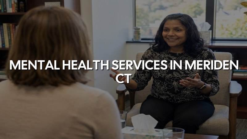 Adults receiving mental health care in Meriden, CT