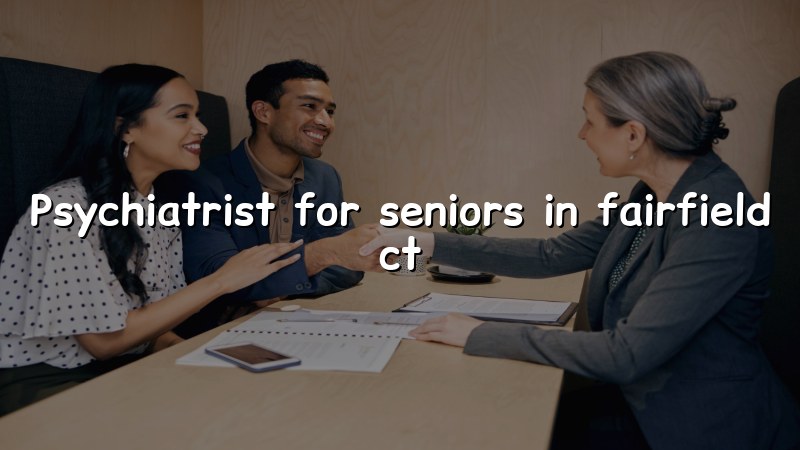 Older adult speaking with a psychiatric clinician