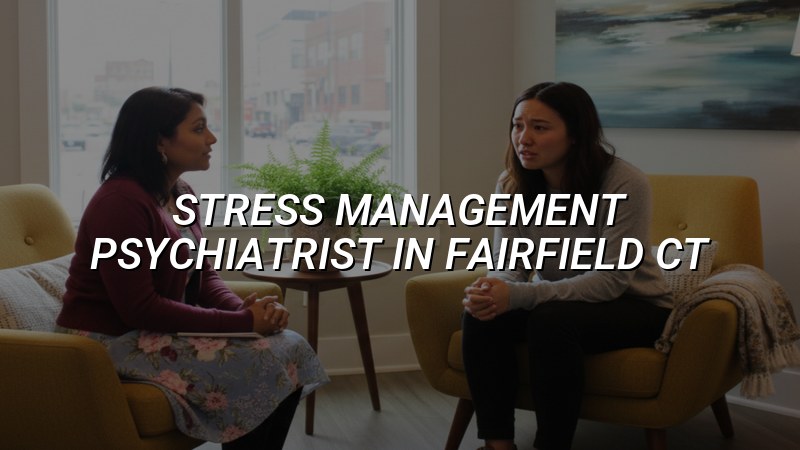 Adult stress management psychiatry care in Fairfield, CT