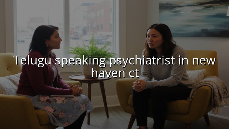 Adult psychiatric care for Telugu-speaking patients in Connecticut