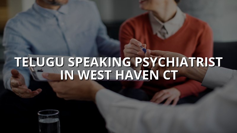 Adult psychiatric care in Connecticut with Telugu language support