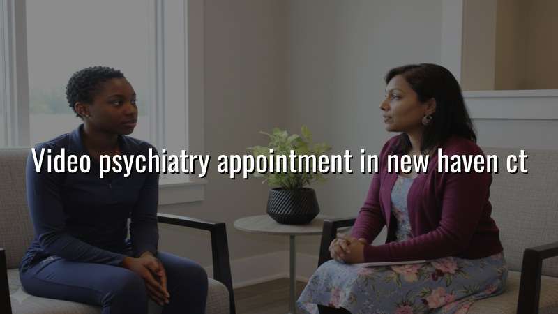 Adult telehealth psychiatry visit from Connecticut