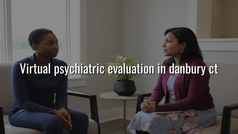 Adults meeting with a psychiatric clinician by secure video visit