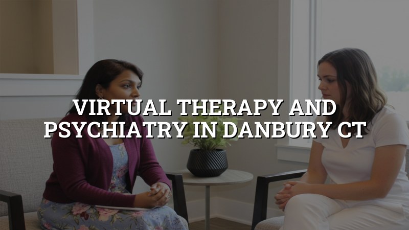 Adult telehealth psychiatry visit from home